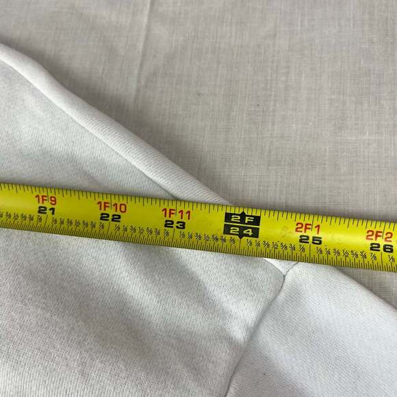 GUESS Originals Eco Mens Medium Earth Day White Crewneck Sweatshirt - Picture 6 of 10